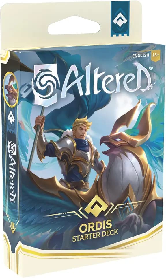 Equinox – Altered: Beyond The Gates Ordis Starter Deck – 40 Karten Set mit Hero Sigismar – Innovatives Non-Combat Gameplay, Collectible Trading Card Game, Alter 13+ für 2 Spieler, 20-30 Minuten