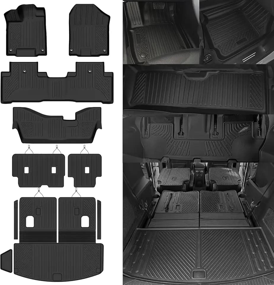 Custom Fit Floor Mats for 2014-2020 Acura MDX (Not fit Hybrid)