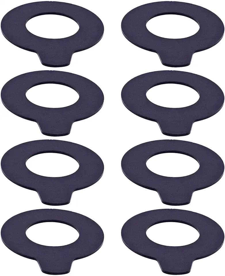 2mm Thickness 8x55mm Bucket Pin Shim Kit for Excavator Skid Steer - Replacement for Deere 75C 80C 75D 85D 75G 85G, Reduces Pin Play & Wear, 8 Shims per Kit