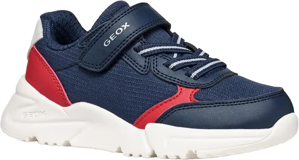 Geox J Loftus Boy B Sneaker, blau, 24 EU