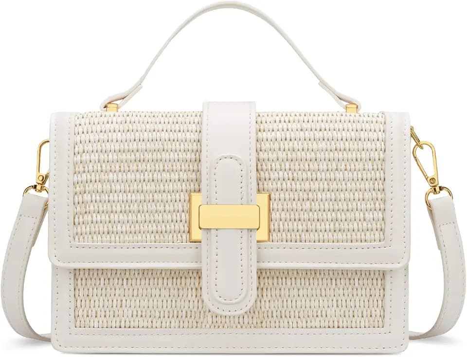 KKXIU Crossbody Bag for Women, Top Handle Purse Small Designer Handbag