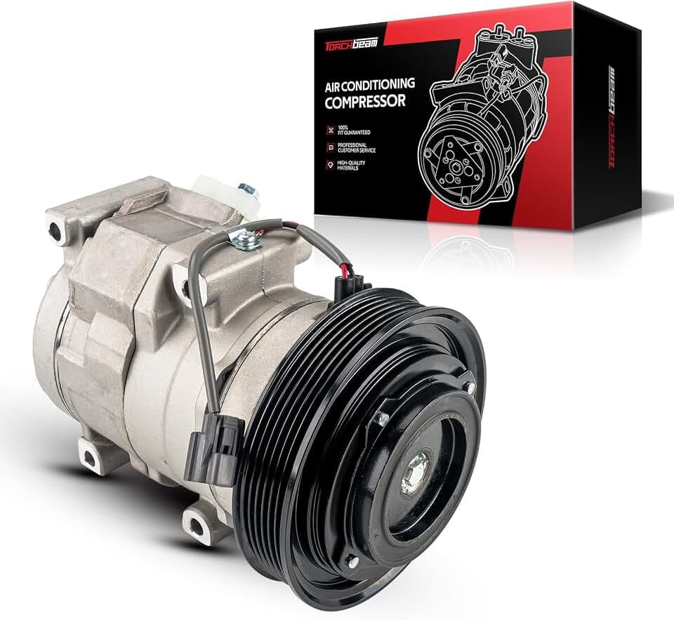 Torchbeam AC Compressor with Clutch Fit for Honda Pilot 2005-2008