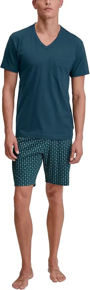 CALIDA Relax Imprint Kurz-Pyjama Herren