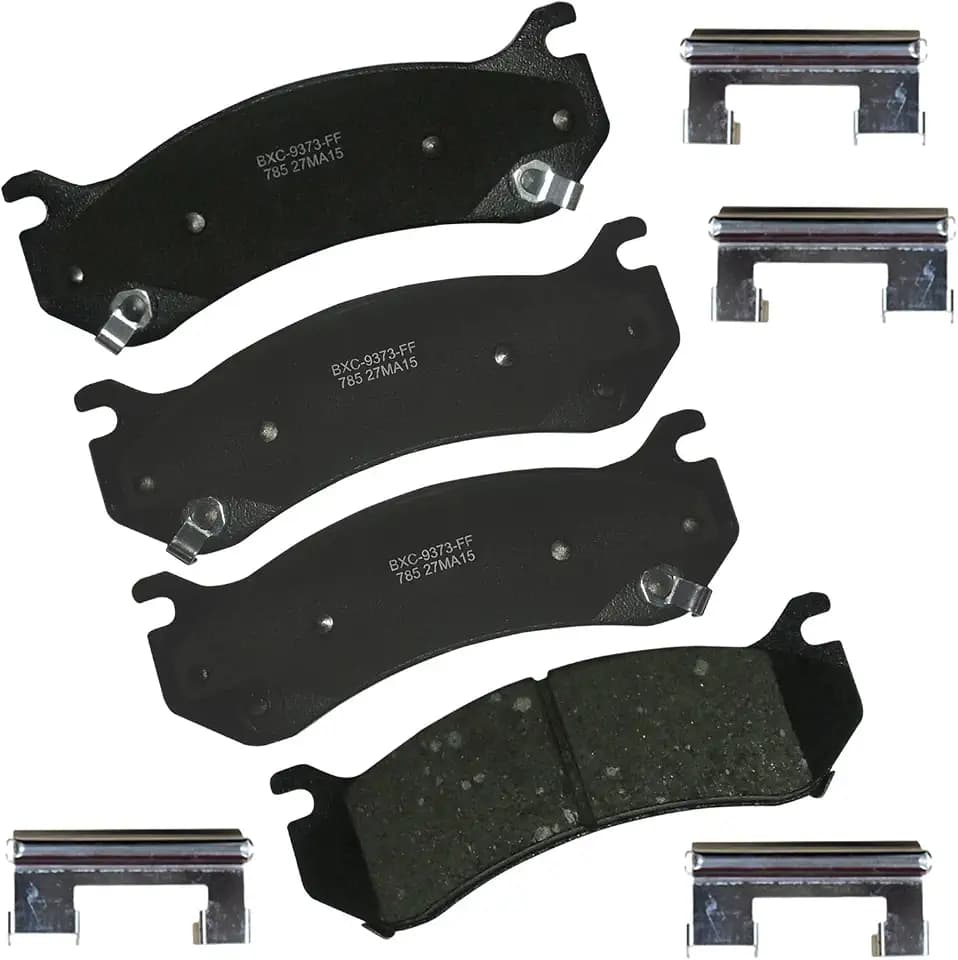 Bendix Premium SBC785 Brake Pads for Cadillac Escalade,ESV,EXT,Astro,Avalanche,Express,Silverado,Classic,HD,Sonora,Suburban,Tahoe,GMC Safari,Savana,Sierra,HD,Yukon,XL Hummer H2