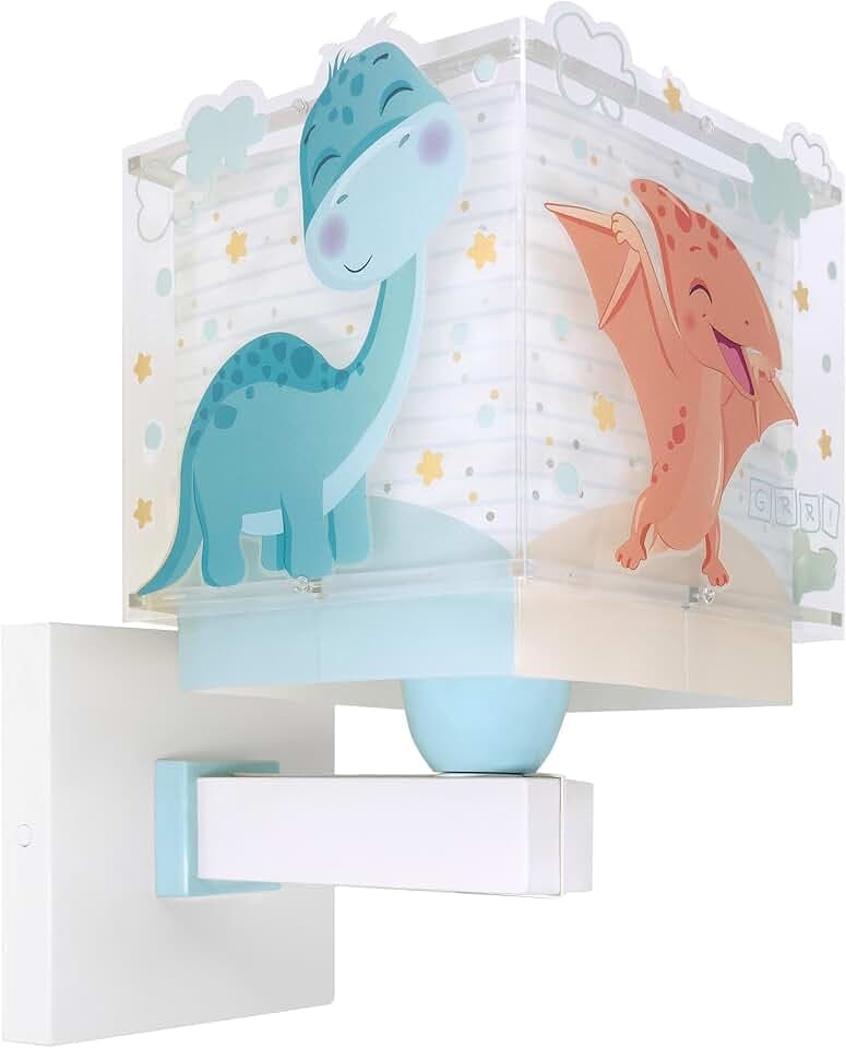 Dalber Kinder Wandlampe Baby Dinos Dinosaurier 63459