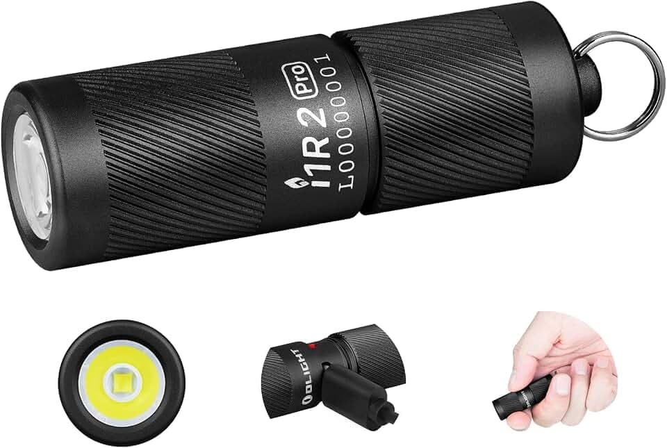 OLIGHT I1R II Pro Mini LED Taschenlampe Aufladbar Kleine Schlüsselanhänger