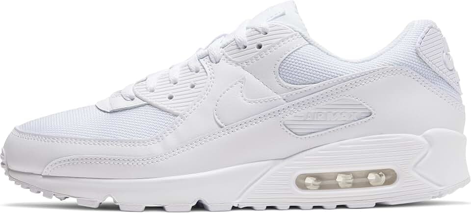 Nike Men's Air Max 90 Leather Low-Top Sneakers