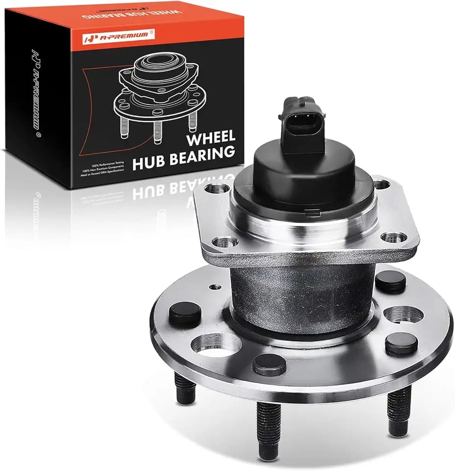 A-Premium Rear Wheel Bearing and Hub Assembly with ABS & 5-Lug