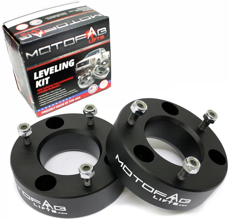 MotoFab Lifts F150-2.5 - 2.5 inch Front Leveling Lift Kit That is compatible with F150