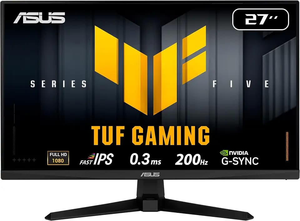 ASUS TUF Gaming VG279Q5A 27 Inch 1080p 200Hz Fast IPS G-SYNC Gaming Monitor
