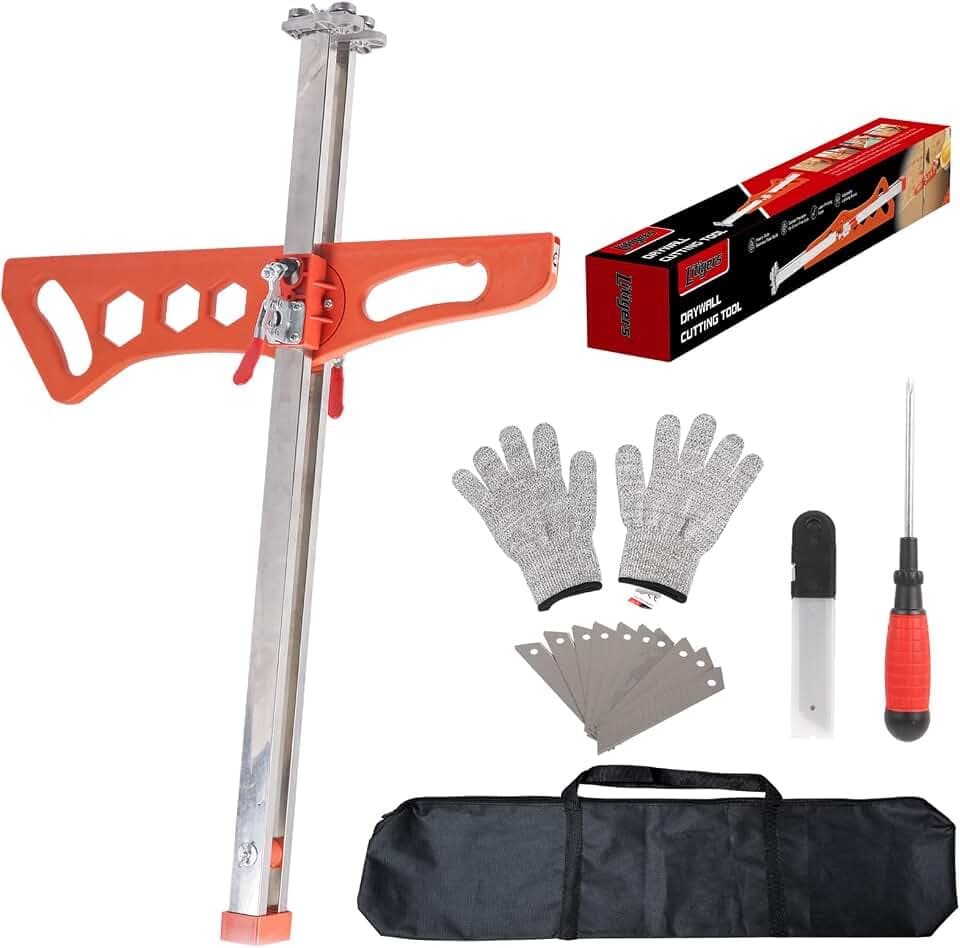 Drywall Cutting Tool Kit with 23 Wheels,Drywall Cutter Kit