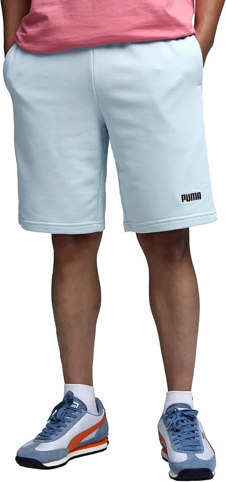 PUMA Herren Strick-Shorts ESS 2 Color No. 1 Logo Shorts 10" Tr