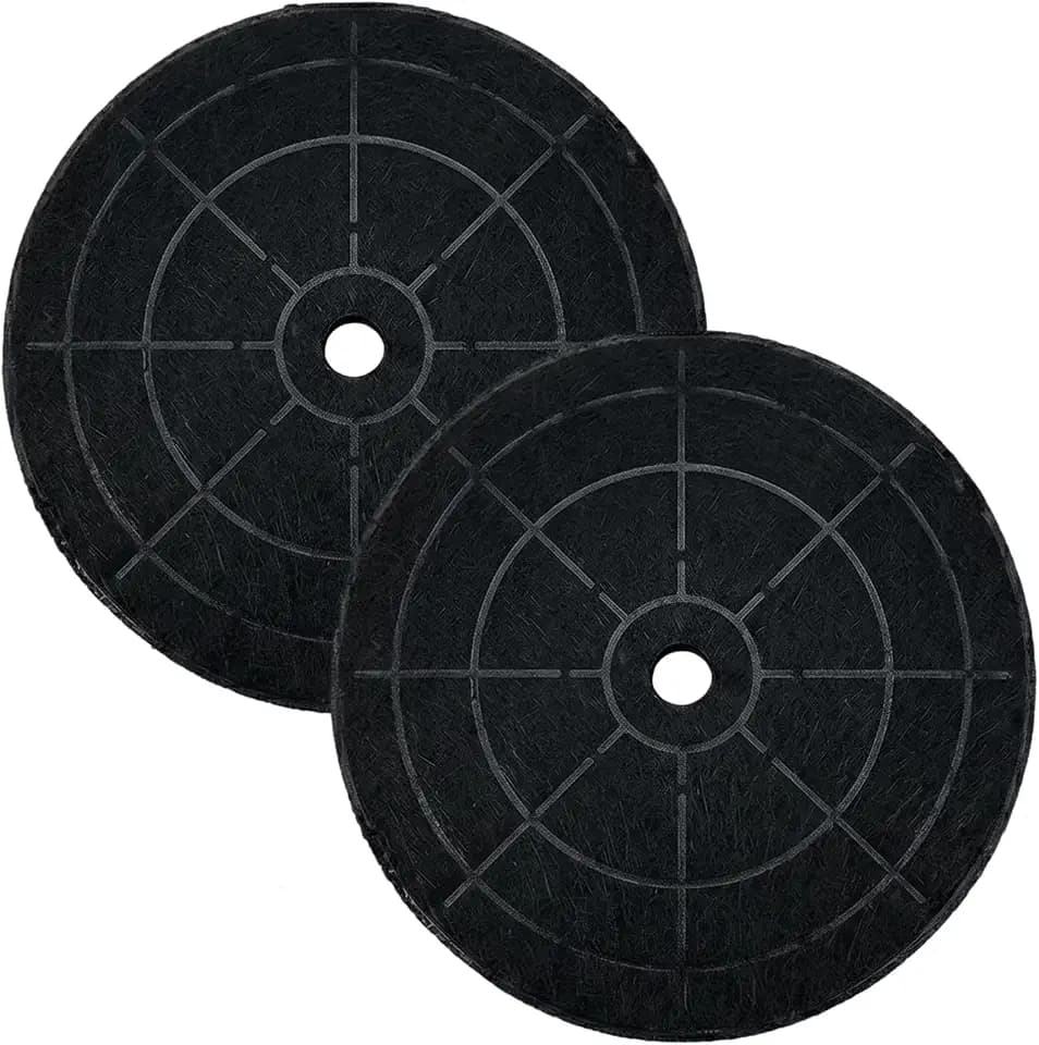 Aktivkohlefilter Ersatz für verschiedene Dunstabzugshauben kompatibel mit Elica CFC0140343 CFC0038668 AEG 4055171138 4055217501 Bauknecht Whirlpool 48400008824 (2, Einheitsgröße)
