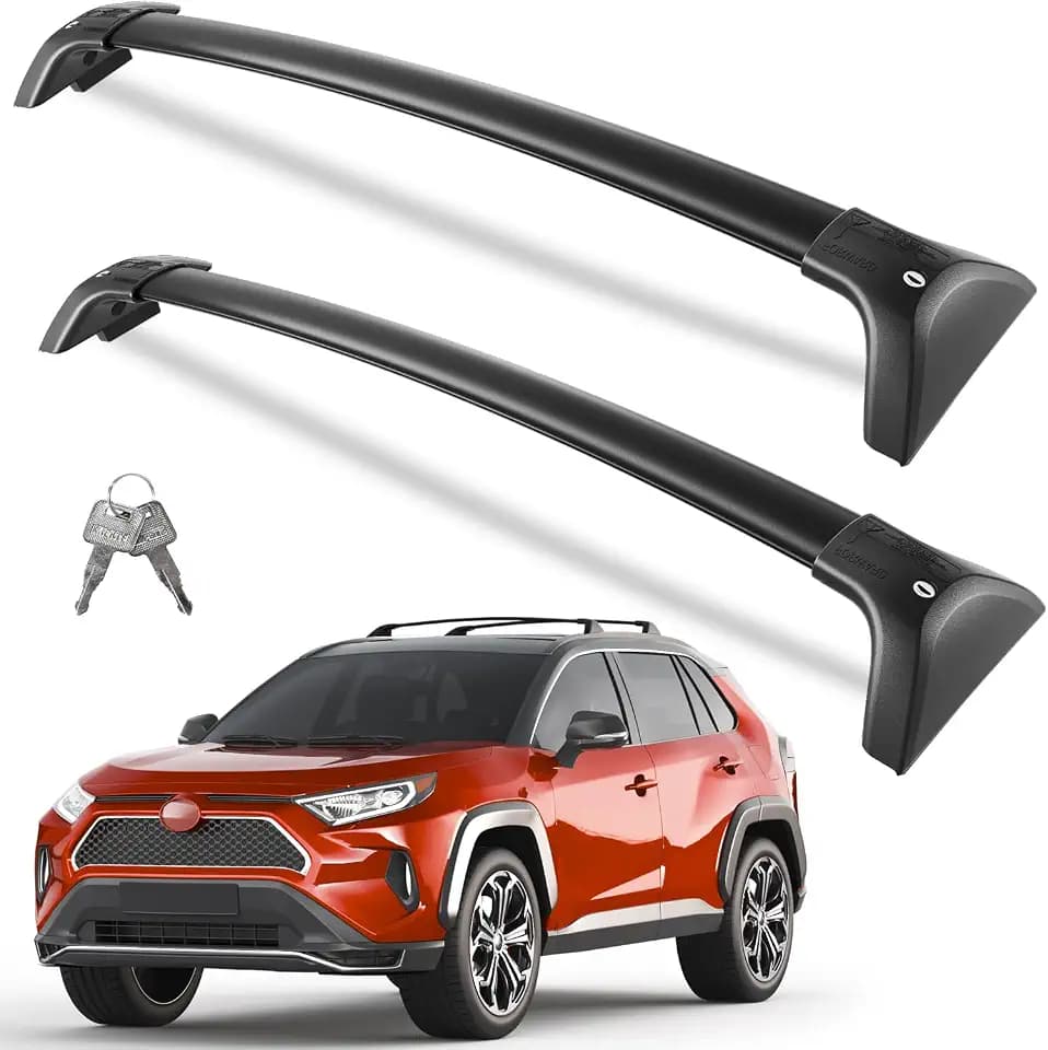 Wonderdriver Roof Rack Cross Bars 260lbs for Toyota RAV4 2019-2025