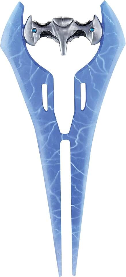 Disguise Halo Energy Sword Costume Accessory, Officially Licensed Halloween Dress Up, Plastic Halloween Costume Addition