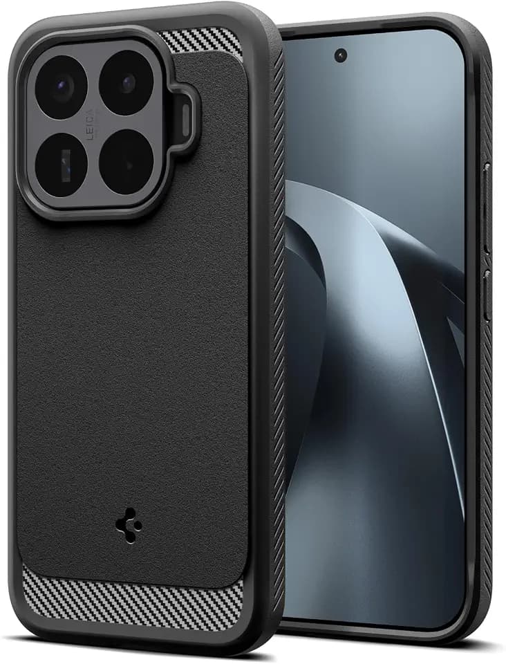 Spigen Xiaomi 17T Pro Rugged Armor Hülle -Matte Black
