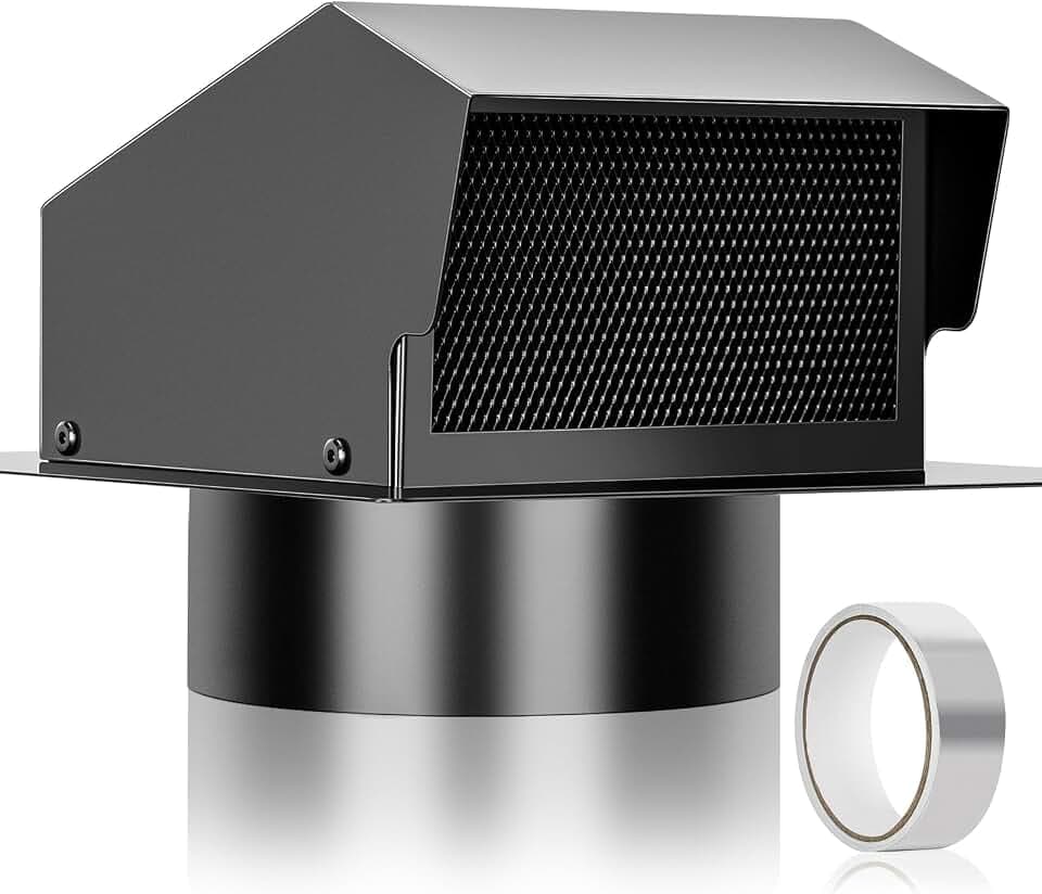 Trivd Frol 8 Inch Roof Vent Cap for Houses