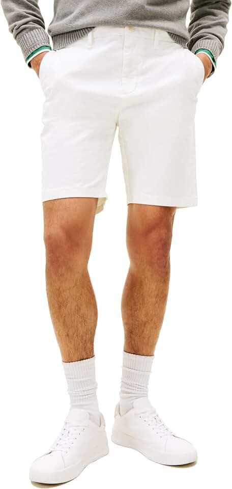 Tommy Hilfiger Men's Casual Stretch 9” Inseam Chino Shorts