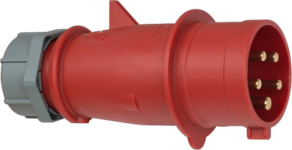 Brennenstuhl CEE-Phasenwender 400V/32A (für die Verwendung im Außenbereich IP44, hochwertig und schlagfest, 5-polig, Made in Germany)