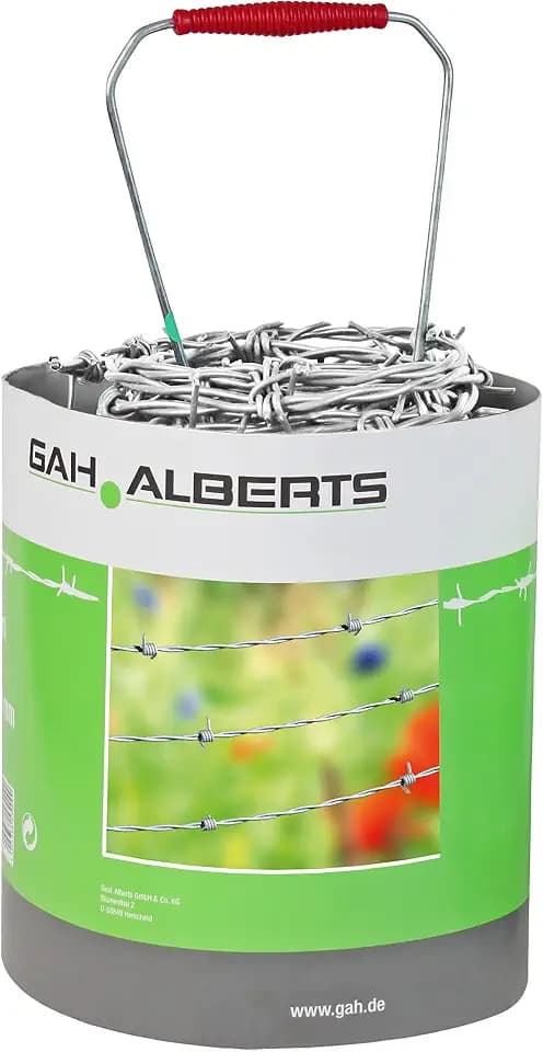 Alberts 530259 Stacheldraht | feuerverzinkt | 50 m
