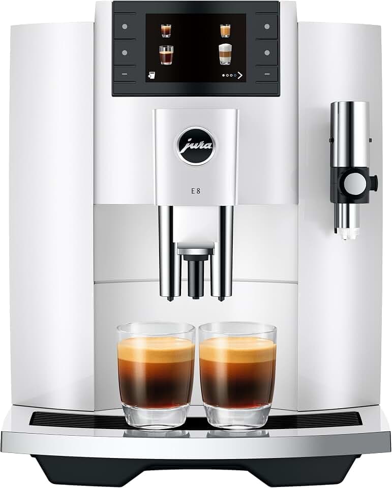 Jura E8 Piano White 15683