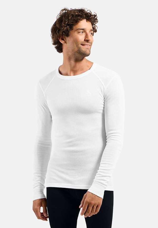 Odlo Active Warm Thermounterwäsche Herren – Langarmshirt mit Rundhals