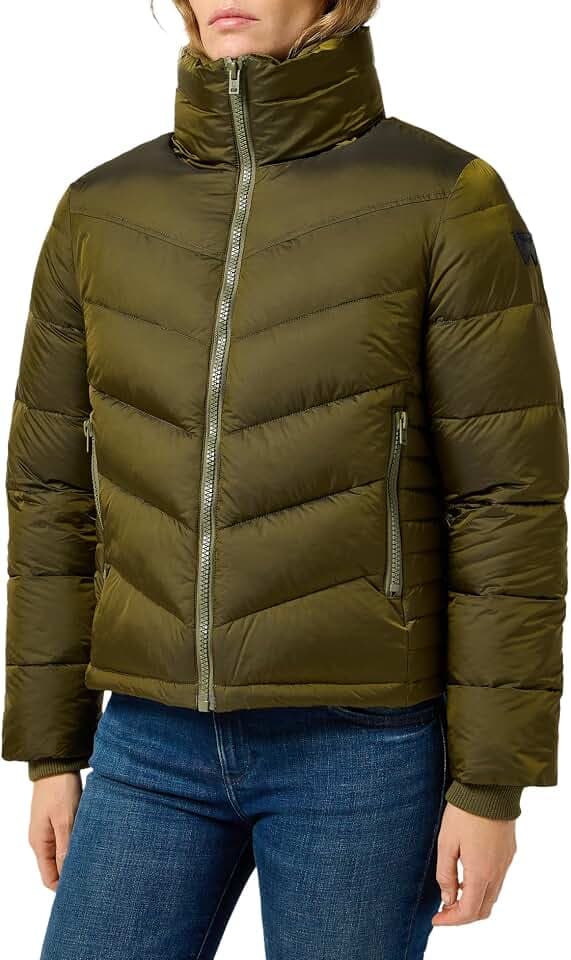 Wrangler Damen Short Puffer Jacket Jacket