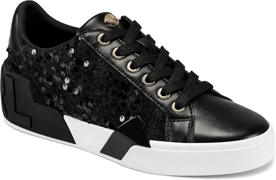 Karl Lagerfeld Women's Melora Lace Up Sneaker Shoes