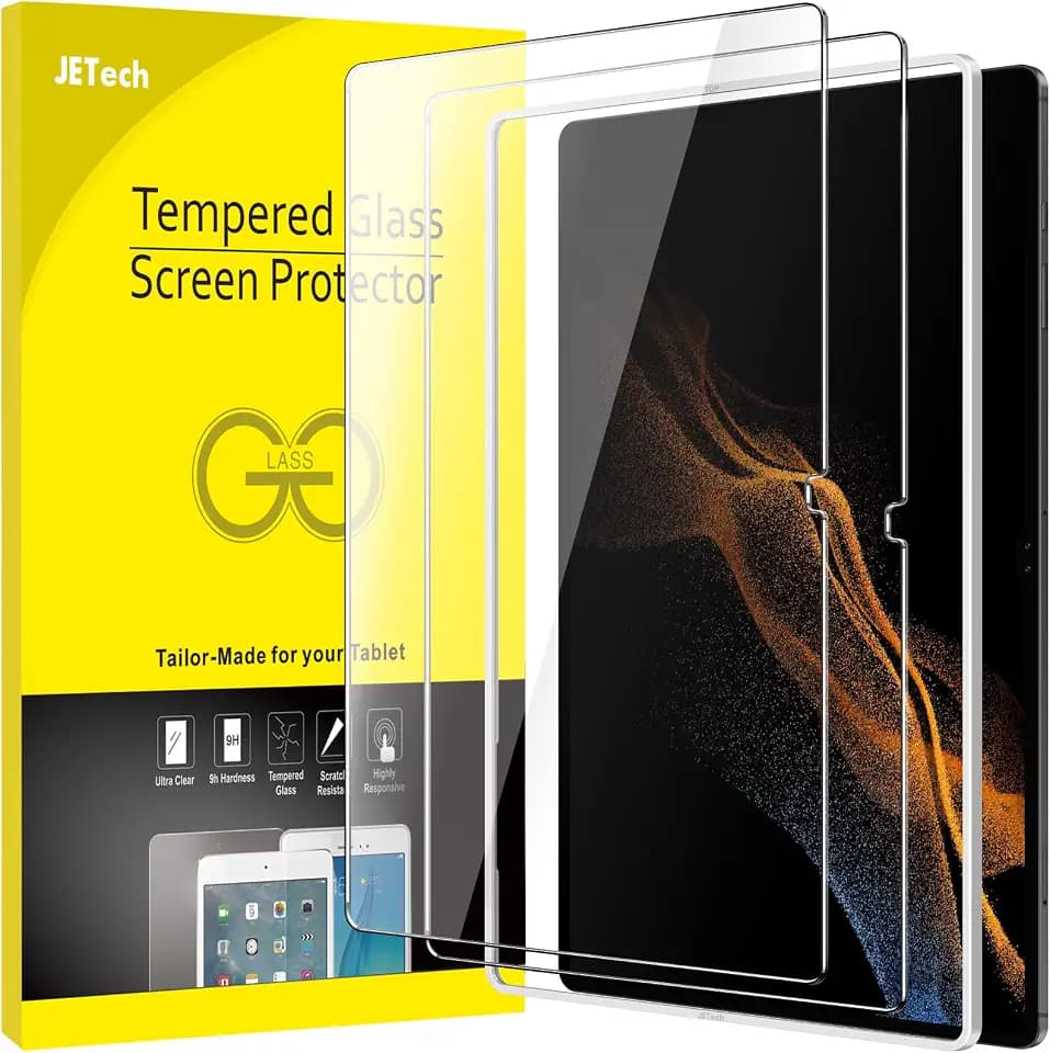JETech Screen Protector for Samsung Galaxy Tab S8 Ultra 14.6", 2-Pack