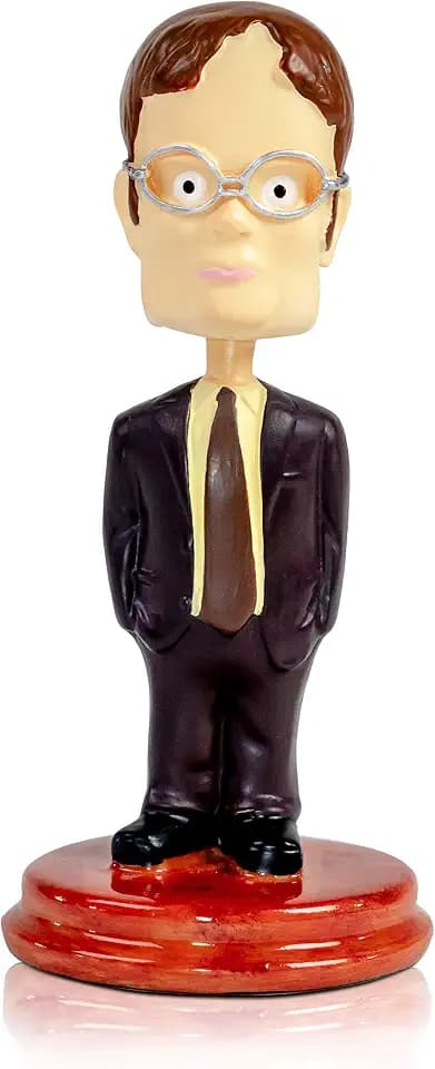 Scott's Tots DSB1001 Dwight Schrute Bobblehead From The Office - The Ultimate Gift For The Office Fan