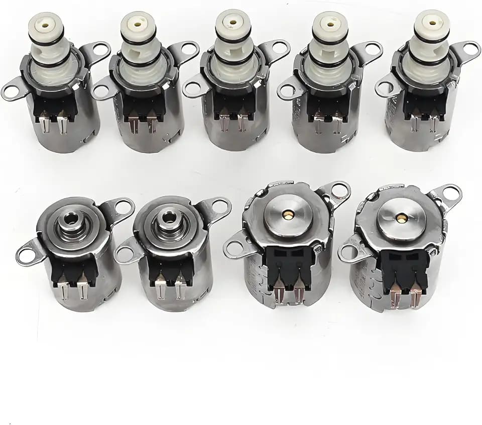 9PCS MPS6 Transmission Shift Solenoids kit DCT450 Compatible with Journey Evoque Galaxy Mondeo Focus Escape