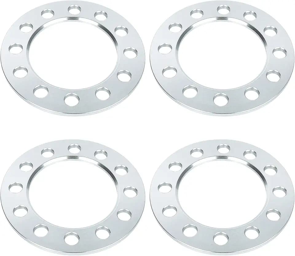 IRONTEK 1/4" (6.35mm) Thickness 6x139.7mm Wheel Spacers Hub Bore 108mm for Chevrolet Silverado Avalanche Suburban Tahoe for GMC Sierra Savana Yukon K1500 C2500 for Cadillac Escalade 4PCS