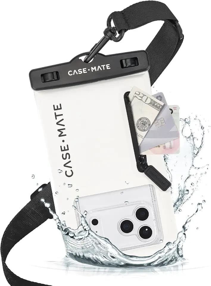 Case-Mate IP68 Waterproof Large Phone Pouch - Sand Dollar