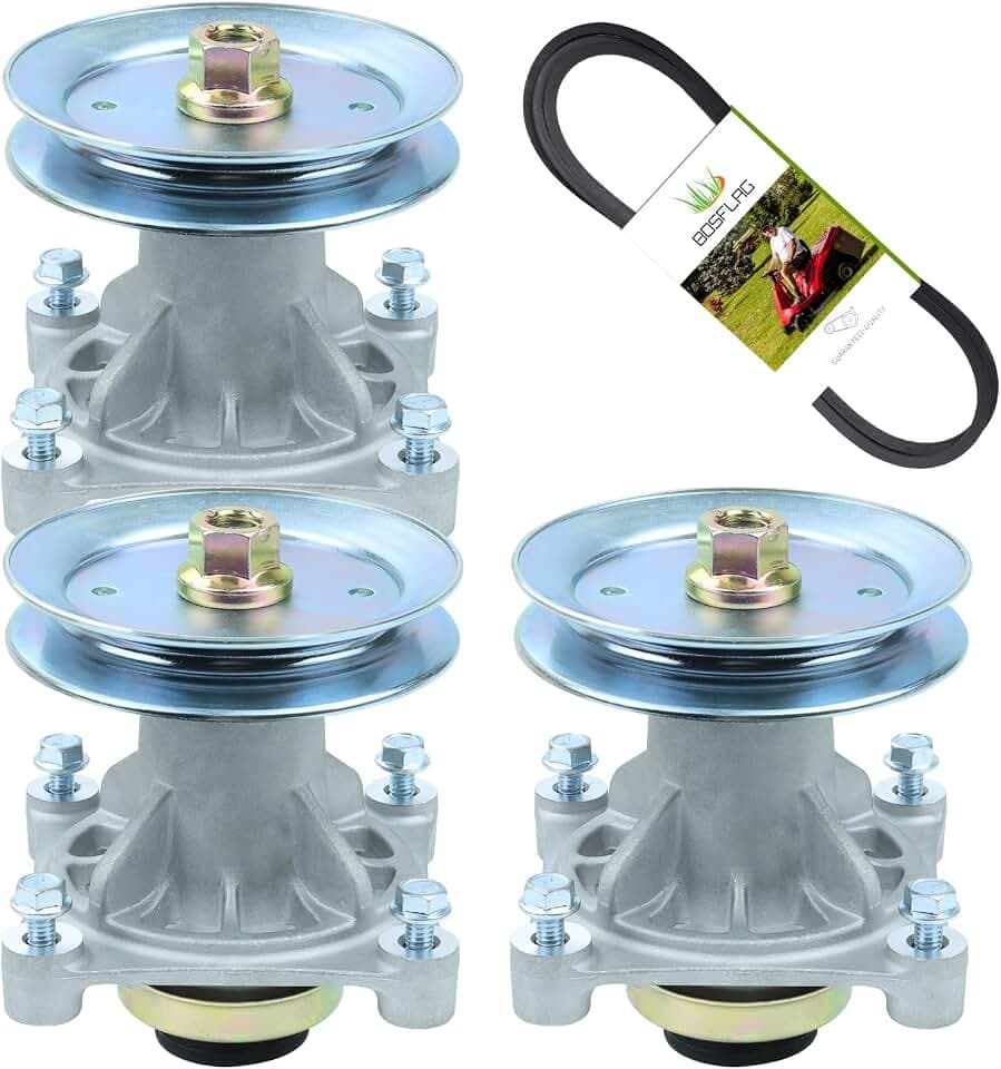 3PK 604214 Spindle Assembly with 603988 Spindle Pulley 791988 Belt