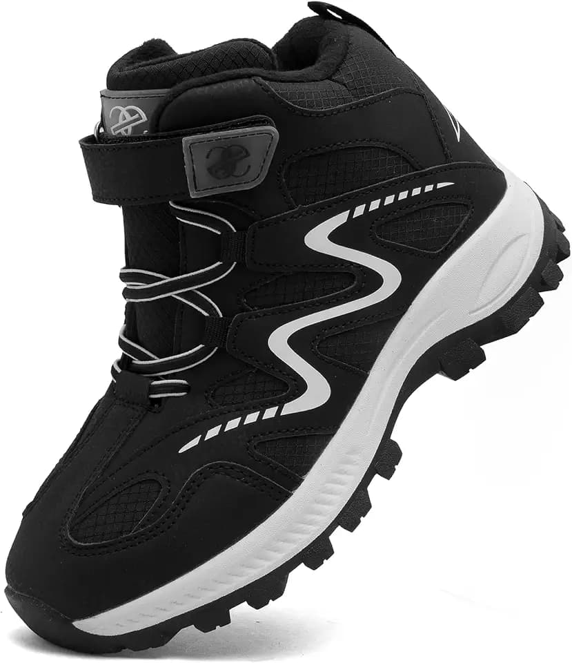 Kinder Winterstiefel Jungen Warme Schneestiefel Gr.31-40