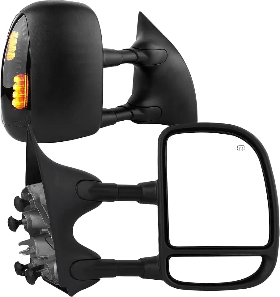 YITAMOTOR Towing Mirrors for 1999-2007 Ford F250 F350 F450 F550 Super Duty