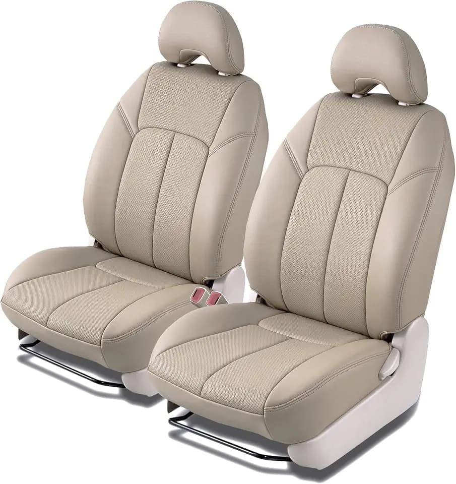 Clazzio 2024+ Toyota Tacoma Double Cab Front only Leather Seat Cover