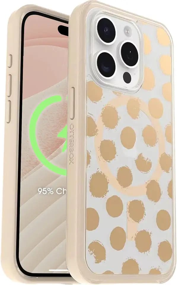 OtterBox iPhone 15 Pro – Symmetry Series Case - Clear/Brown