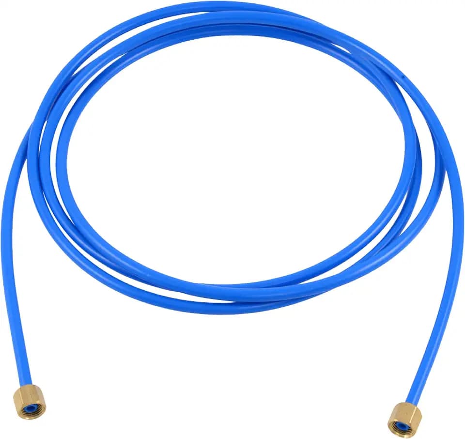 Eastman 8 Foot Flexible PEX Ice Maker Water Connector with Brass Nuts, 48316