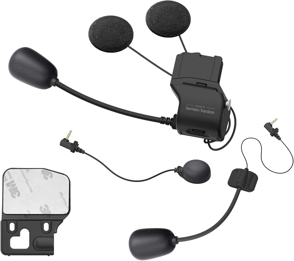 Sena 50S Universal Helmklemmset mit Sound BY Harman Kardon Lautsprechern und Mikrofon (50S-A0202)