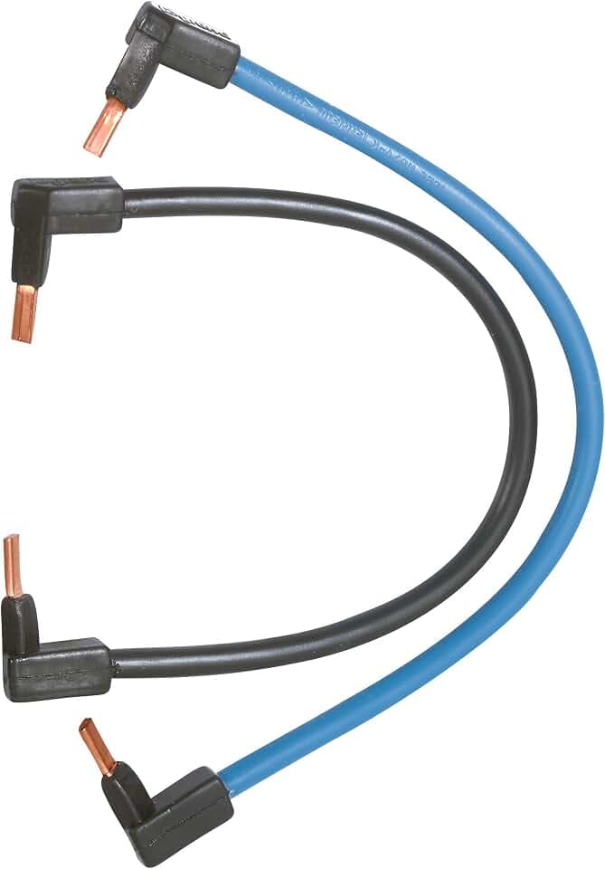 Legrand - Cordon de repiquage x2 entre 2 rangées 1 Phase + 1 Neutre - 0,27m