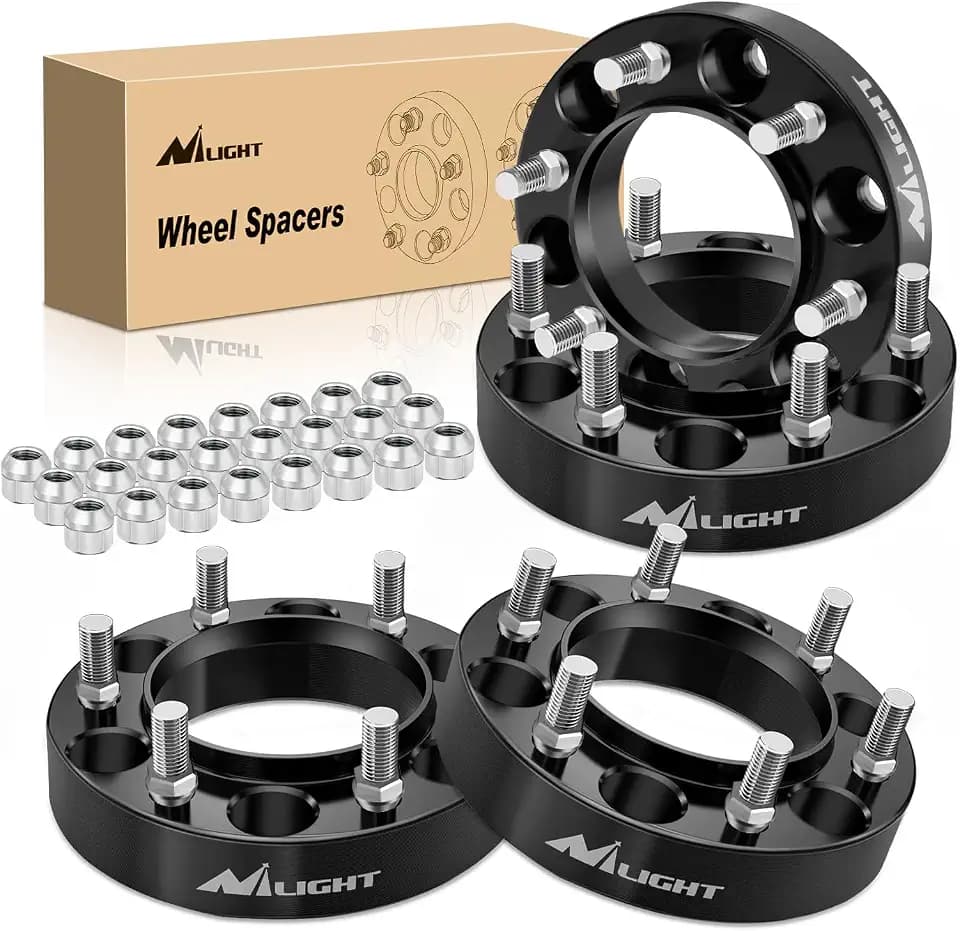 Nilight 6x5.5 Wheel Spacers for Toyota Tacoma 4Runner, 4PCS