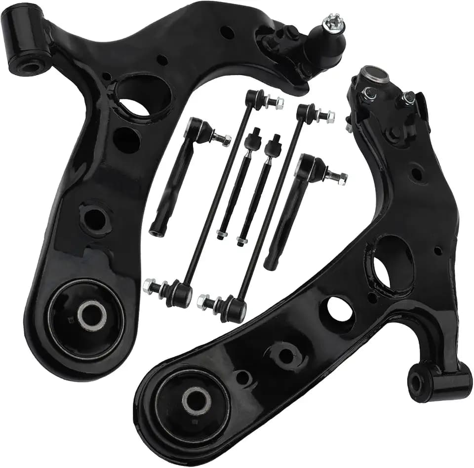 IRONTEK 8pcs Front Lower for Toyota 2006-2018 RAV4 Suspension Control Arm