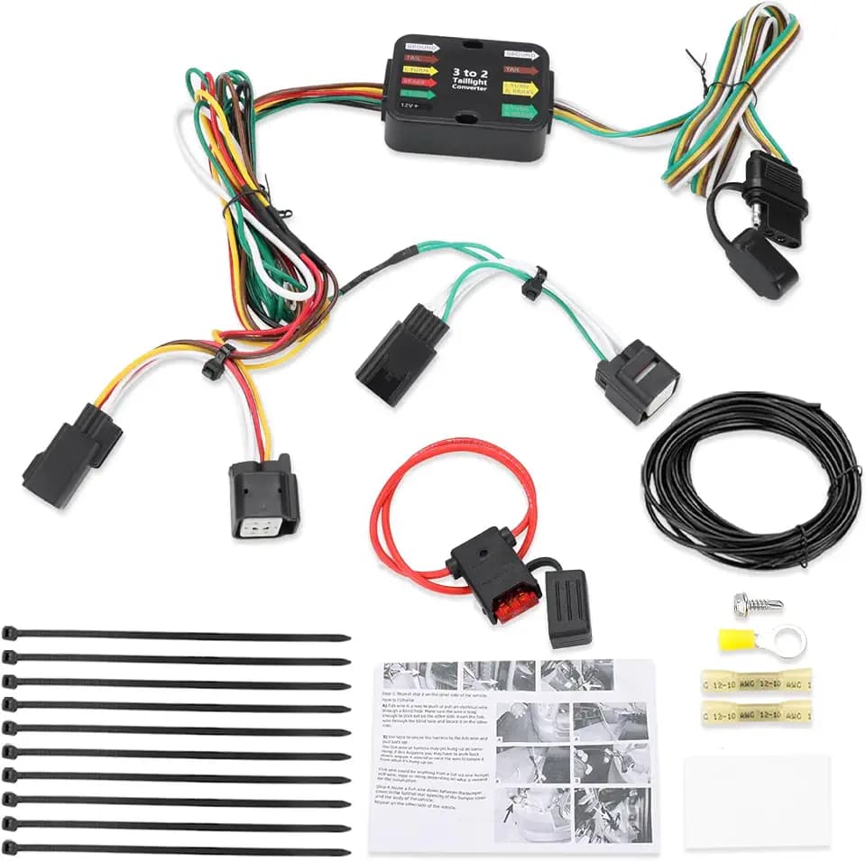 4-Pin Trailer Wiring Harness Compatible with Kia Sorento 2021-2024 56530