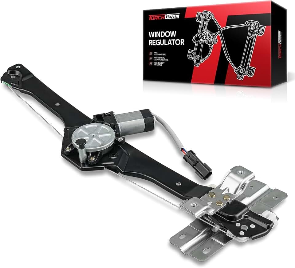 Torchbeam 741-029 Front Right Passenger Side Power Window Regulator and Motor Assembly Compatible with Chevrolet Traverse 2013-2017,GMC Acadia 2013-2016,Buick Enclave 2013-2017,GMC Acadia Limited 2017