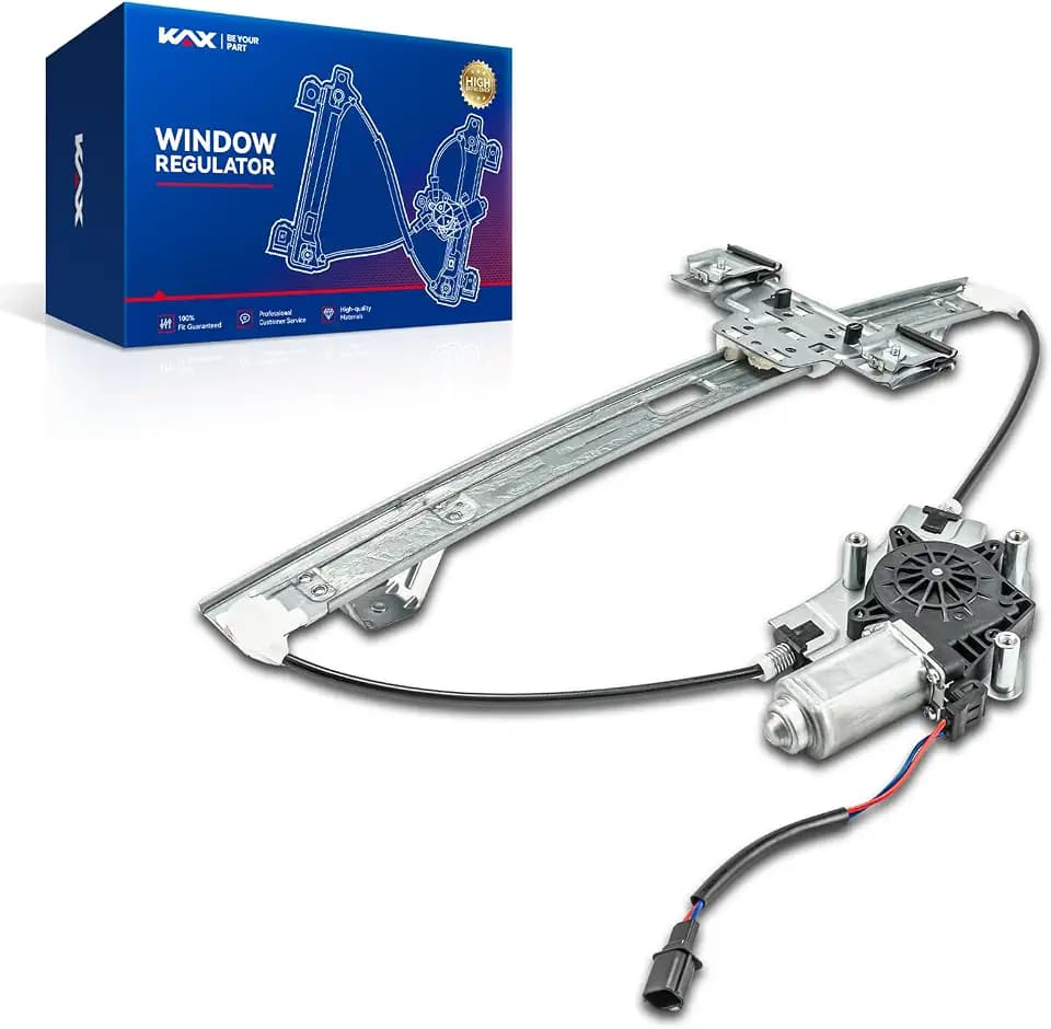 KAX Rear Left Power Window Regulator w/Motor Fit for Ford F-150 2004-2010