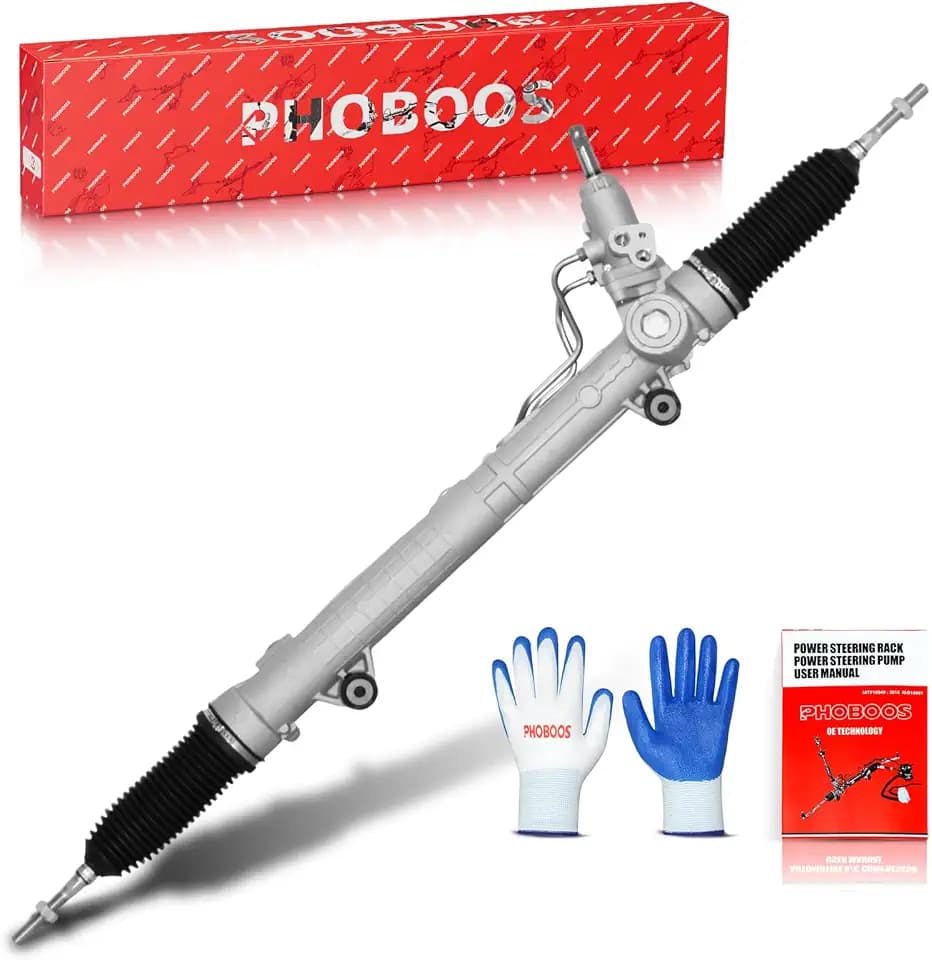 PHOBOOS Hydraulic Power Steering Rack and Pinion Fit for Mercedes-Benz