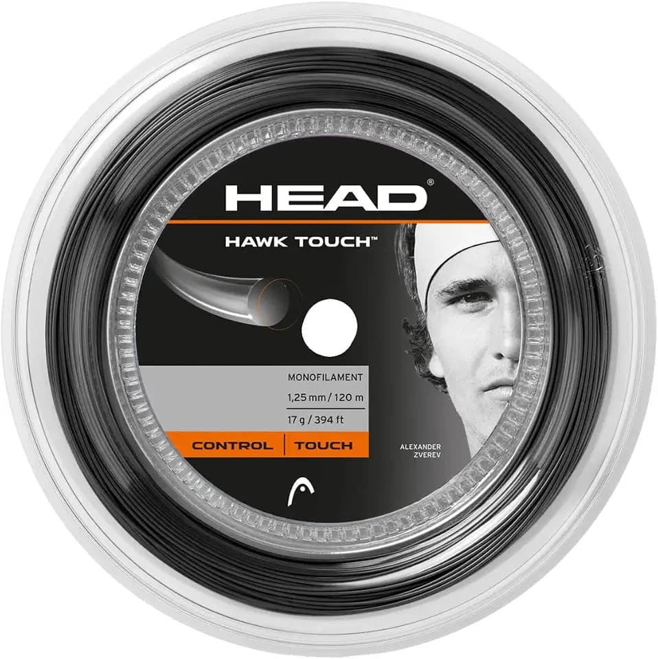 HEAD Unisex – Erwachsene Hawk Touch Rolle 120m Tennis-Saite