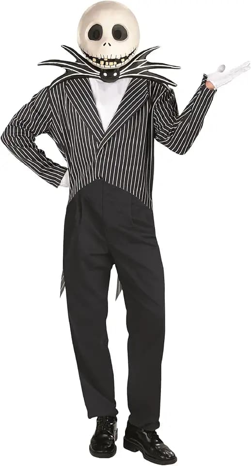 Disguise Men's Tim Burton's The Nightmare Before Christmas Deluxe Costume