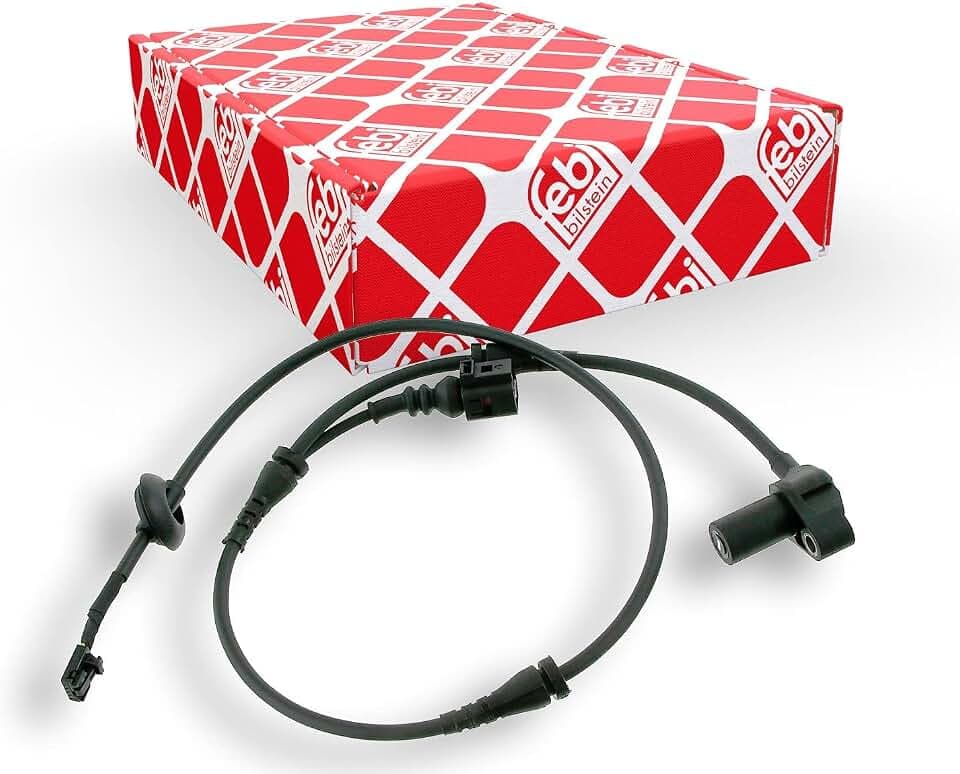 febi bilstein 23820 ABS-Sensor, 1 Stück | Kompatibel mit: AUDI A4 B6, A4 B6 Avant, A4 B6 Cabriolet